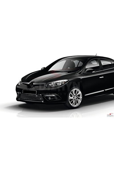 S-Dizayn Renault Fluence Krom Ön Tampon Çıtası 4 Prç. 2013-2016 Makyajlı 7006190