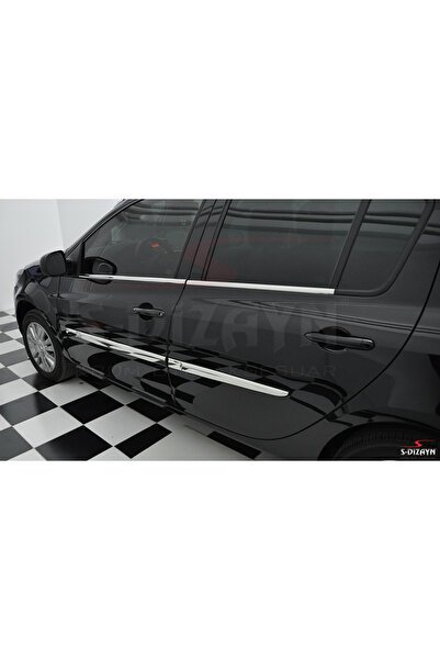 S-Dizayn Renault Clio 3 HB Krom Yan Kapı Çıtası 6 Prç 2006-2012 7002140
