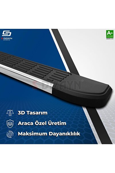 Chery Tiggo7 Pro S-Line Krom Yan Basamak 183 Cm 2022 Üzeri A+ Kalite CR-TI7-YBS-SL-KA-183-E
