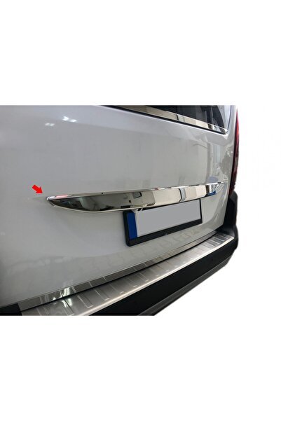 S-Dizayn Citroen Berlingo Krom Bagaj Camı Alt Çıtası 2019 Üzeri