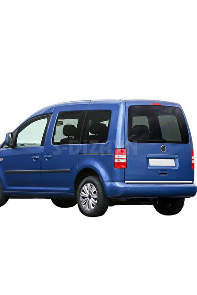 S-Dizayn VW Caddy Krom Bagaj Alt Çıta 2004-2015