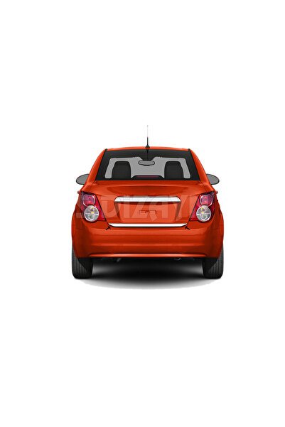 S-Dizayn Chevrolet Aveo 2 SD Krom Bagaj Alt Çıtası 2011-2020