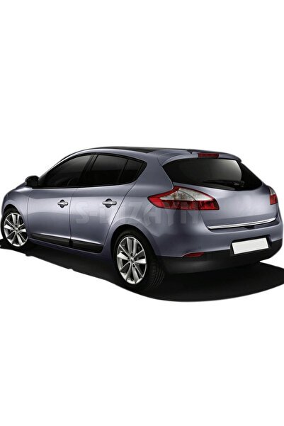 S-Dizayn Renault Megane 3 Krom Bagaj Alt Çıta 2010-2016