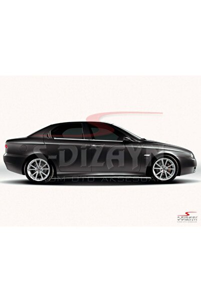 S-Dizayn Alfa Romeo 156 Krom Cam Çıtası 4 Prç 1997-2007 5002060
