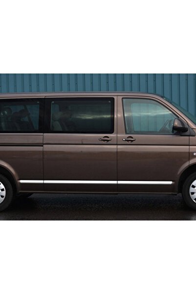 S-Dizayn VW T5 Transporter Krom Yan Kapı Çıtası 5 Prç. (K.Ş) 2010 Üzeri 7626143