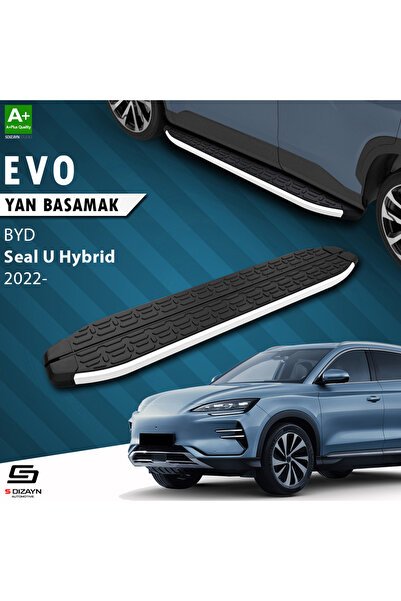 BYD Seal U Hybrid Evo Aluminyum Yan Basamak 193 Cm 2022 Üzeri A+ Kalite BY-SU1-HYB-YBS-EV-AL-193-E