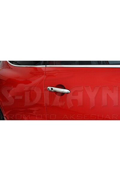 S-Dizayn Renault Clio 4 Sporttourer Krom Kapı Kolu 2 Kapı Sensörlü 2012-2019