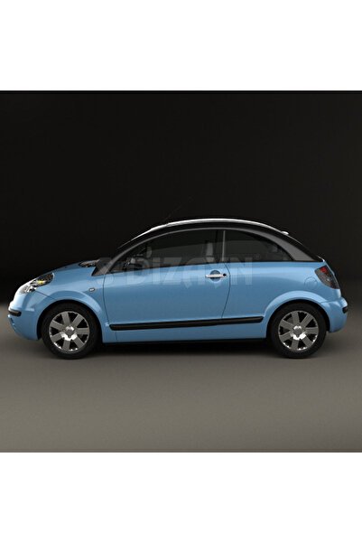 S-Dizayn Citroen C3 Krom Kapı Kolu 2 Kapı 2002-2009 5511121