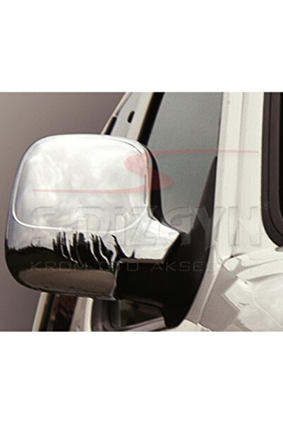 S-Dizayn Citroen Berlingo Abs Krom Ayna Kapağı 2 Prç 1996-2008 5505011