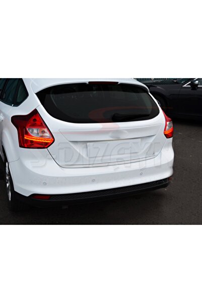 S-Dizayn Ford Focus 3 HB Krom Bagaj Alt Çıtası 2011-2014