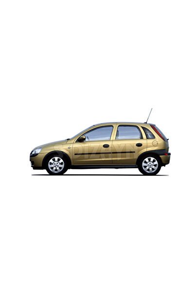 S-Dizayn Opel Corsa C Krom Cam Çıtası 4 Prç 2000-2006 6807060