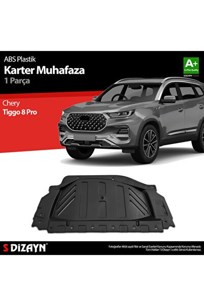S-Dizayn Chery Tiggo 8 Pro Karter Muhafaza ABS Plastik 2022 Üzeri CH-TI8-KRT