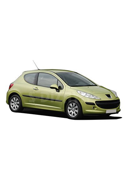 S-Dizayn Peugeot 207 Krom Kapı Kolu 2 Kapı 2006-2012 6904121
