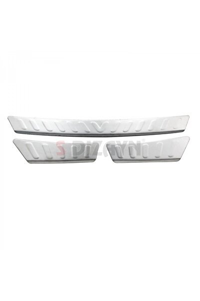 S-Dizayn VW Tiguan Krom Arka Tampon Eşiği 2007-2015