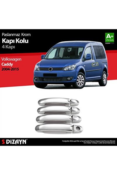 S-Dizayn VW Caddy Krom Kapı Kolu 4 Kapı 2004-2015
