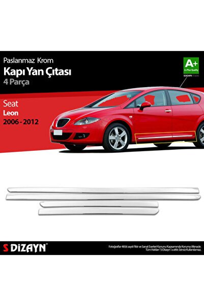 S-Dizayn Seat Leon Krom Kapı Yan Çıtası 2006-2012 7108404
