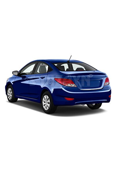 S-Dizayn Hyundai Accent Blue Krom Bagaj Alt Çıta 2011-2017 6208030