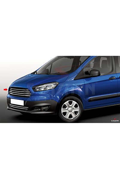 S-Dizayn Ford Courier Krom Ön Panjur 4 Prç. Orj Model 2014-2017