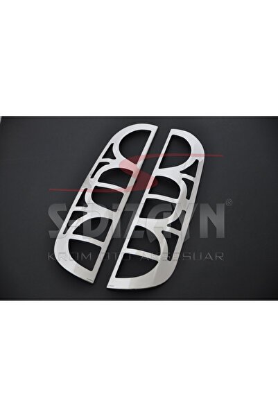 S-Dizayn Fiat Doblo Krom Stop Çerçevesi 2 Prç 2006-2010 5804170