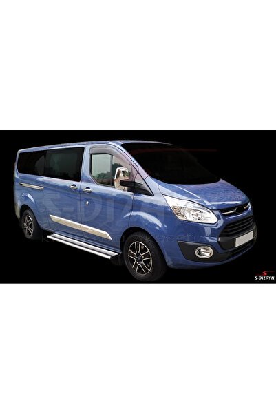 S-Dizayn Ford Tourneo Custom Abs Krom Ayna Kapağı 2 Prç 2012-2023