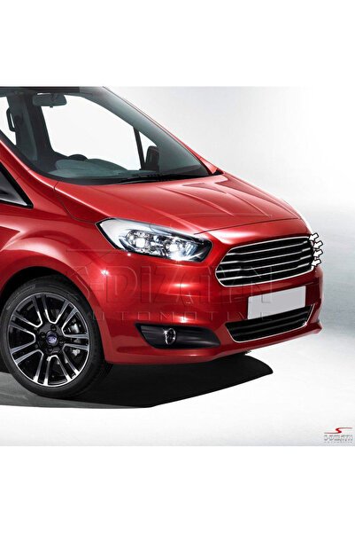 S-Dizayn Ford Courier Krom Ön Panjur 4 Prç 2014-2017