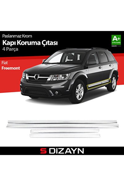 S-Dizayn Fiat Freemont Kapı Koruma Çıtası Krom 2008-2020 5821400