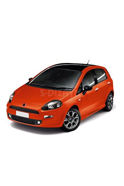 S-Dizayn Fiat Grande Punto Krom Kapı Kolu 4 Kapı 8 Prç 2006-2018 (Çerçeveli) 5807121