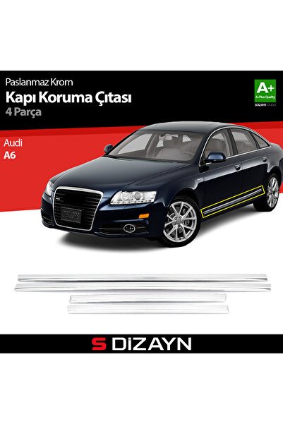 S-Dizayn Audi A6 Kapı Koruma Çıtası Krom 2012-2018 5106400