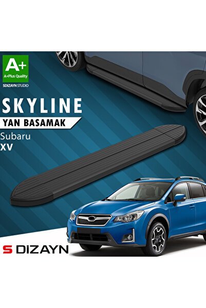 Subaru XV Skyline Siyah Yan Basamak 173 Cm 2011-2017 A+ Kalite SU-XV1-YBS-SKY-SA-173