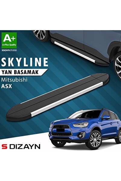 Mitsubishi ASX Skyline Aluminyum Yan Basamak 183 Cm 2010 Üzeri A+ Kalite MT-AX1-YBS-SKY-AL-183