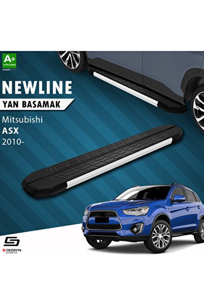 Mitsubishi ASX NewLine Aluminyum Yan Basamak 183 Cm 2010 Üzeri A+ Kalite MT-AX1-YBS-NW-AL-183