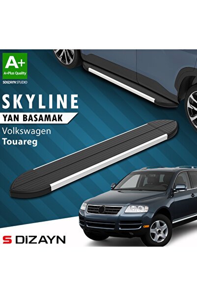 VW Touareg Skyline Aluminyum Yan Basamak 193 Cm 2002-2010 A+ Kalite VW-TO1-YBS-SKY-AL-193