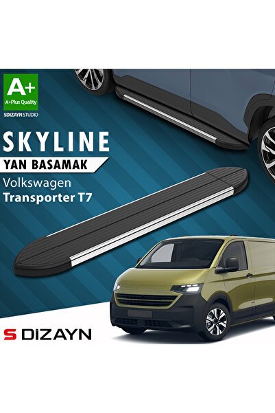VW Transporter T7 Skyline Krom Yan Basamak 223 Cm 2024 Üzeri A+ Kalite VW-TT7-YBS-SKY-KA-223