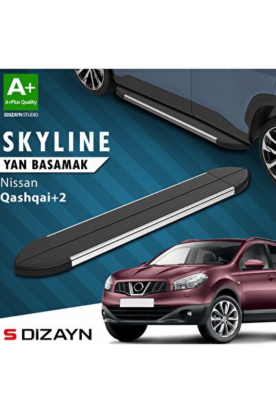 Nissan Qashqai +2 Skyline Krom Yan Basamak 183 Cm 2007-2014 A+ Kalite NI-QS1-A2-YBS-SKY-KA-183
