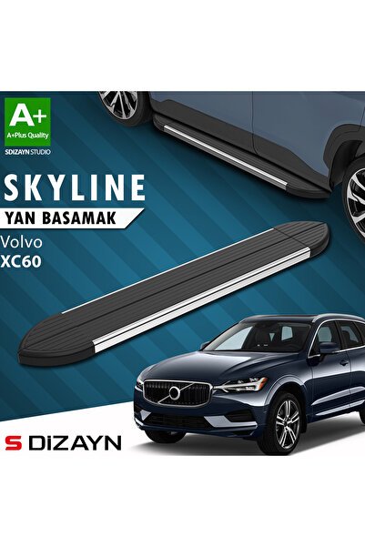Volvo Xc60 2 Skyline Krom Yan Basamak 193 Cm 2017-2023 A+ Kalite VO-C62-YBS-SKY-KA-193