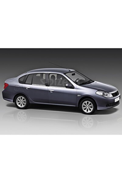 S-Dizayn Renault Symbol 2 Krom Cam Çıtası 4 Prç 2008-2012 7004060