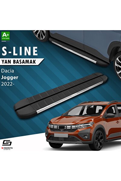 S-Dizayn Dacia Jogger S-Line Krom Yan Basamak 213 Cm 2022 Üzeri A+ Kalite