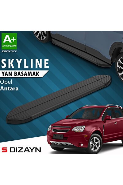 Opel Antara Skyline Siyah Yan Basamak 183 Cm 2006-2015 A+ Kalite OP-AN1-YBS-SKY-SA-183