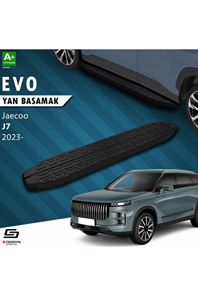 Jaecoo J7 Evo Siyah Yan Basamak 183 Cm 2023 Üzeri JA-JA7-YBS-EV-SA-183-E