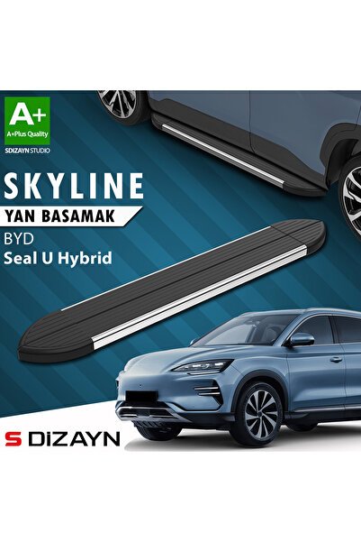BYD Seal U Hybrid Skyline Krom Yan Basamak 193 Cm 2022 Üzeri A+ Kalite BY-SU1-HYB-YBS-SKY-KA-193-E