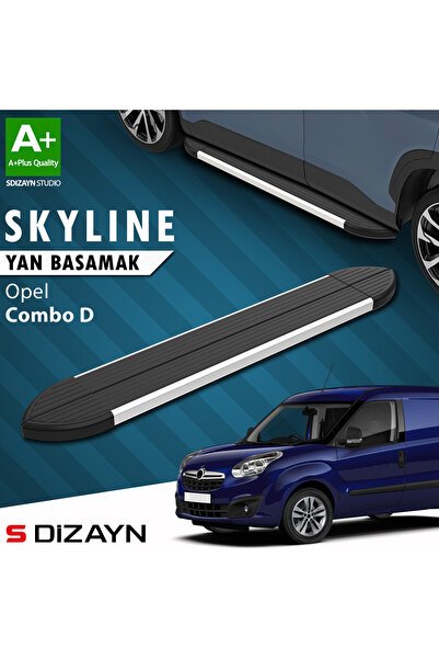 Opel Combo D Skyline Aluminyum Yan Basamak 193 Cm 2011-2015 A+ Kalite OP-COD-YBS-SKY-AL-193