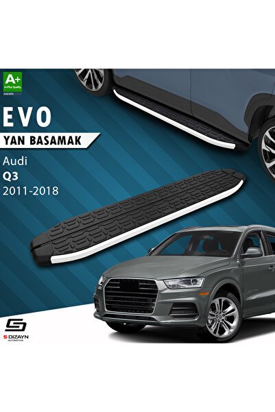 S-Dizayn Audi Q3 8U Evo Aluminyum Yan Basamak 173 Cm 2011-2018 A+ Kalite