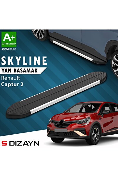 Renault Captur 2 Skyline Aluminyum Yan Basamak 183 Cm 2020 Üzeri A+ Kalite RE-CP2-YBS-SKY-AL-183
