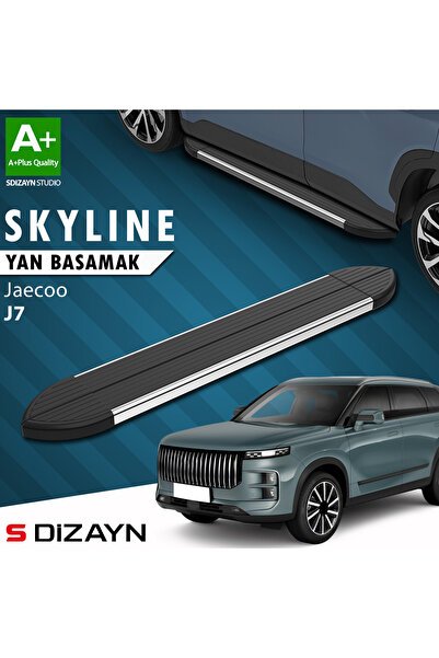Jaecoo J7 Skyline Krom Yan Basamak 183 Cm 2023 Üzeri A+ Kalite JA-JA7-YBS-SKY-KA-183-E