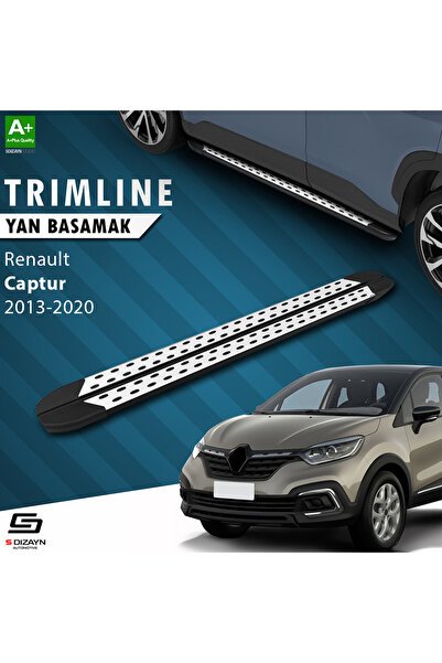 S-dizayn Renault Captur Trimline Gri Yan Basamak 179 Cm 2013-2020 A Kalite Re-cp1-ybs-tr-gr-179