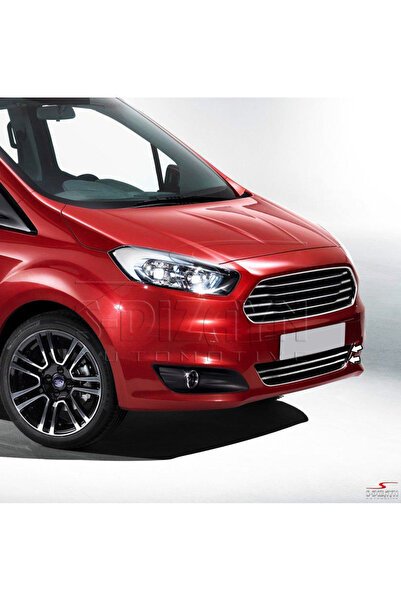 S-Dizayn Ford Courier Krom Ön Tampon Çıta 2 Prç 2014-2017 5920190