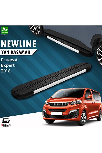 Peugeot Expert 3 Kısa Şase NewLine Aluminyum Yan Basamak 213 Cm 2016 Üzeri A+ Kalite PE-EX3-KS-YBS-N