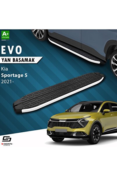 Kia Sportage 5 Evo Aluminyum Yan Basamak 173 Cm 2021 Üzeri A+ Kalite KI-SP5-YBS-EV-AL-173