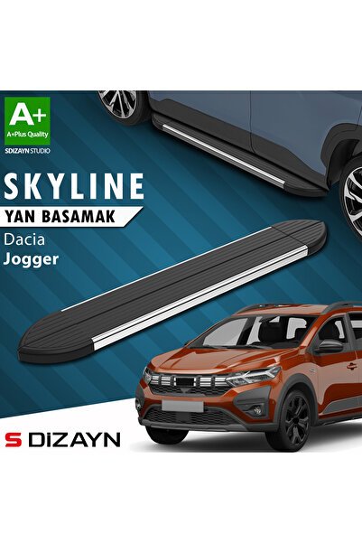 Dacia Jogger Skyline Krom Yan Basamak 213 Cm 2022 Üzeri A+ Kalite DC-JG1-YBS-SKY-KA-213