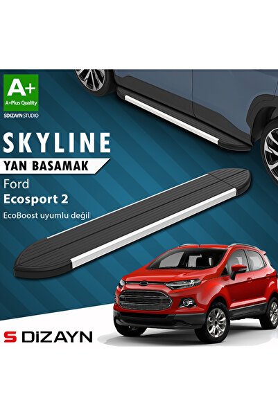 Ford EcoSport 2 Skyline Aluminyum Yan Basamak 173 Cm 2012-2022 A+ Kalite FO-ES2-YBS-SKY-AL-173